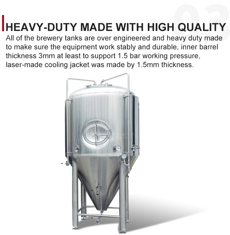 Pretank Stainless Steel Wort Kettle Suppliers Boiling Kettle Customized Bright Beer Tank Brewhouse