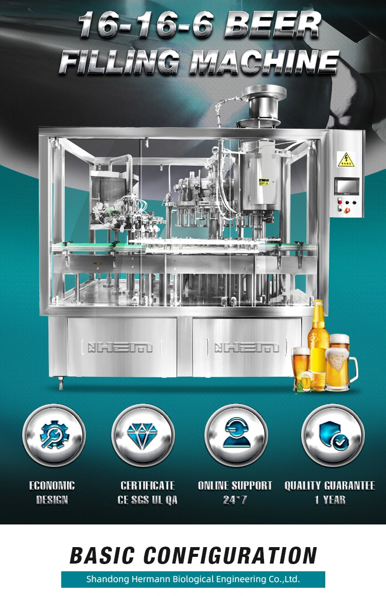 Wine Processing Plant Equipment with 3-in-1 Automatic Filling Making Bottling Machine for Whiskey Vodka and Beer