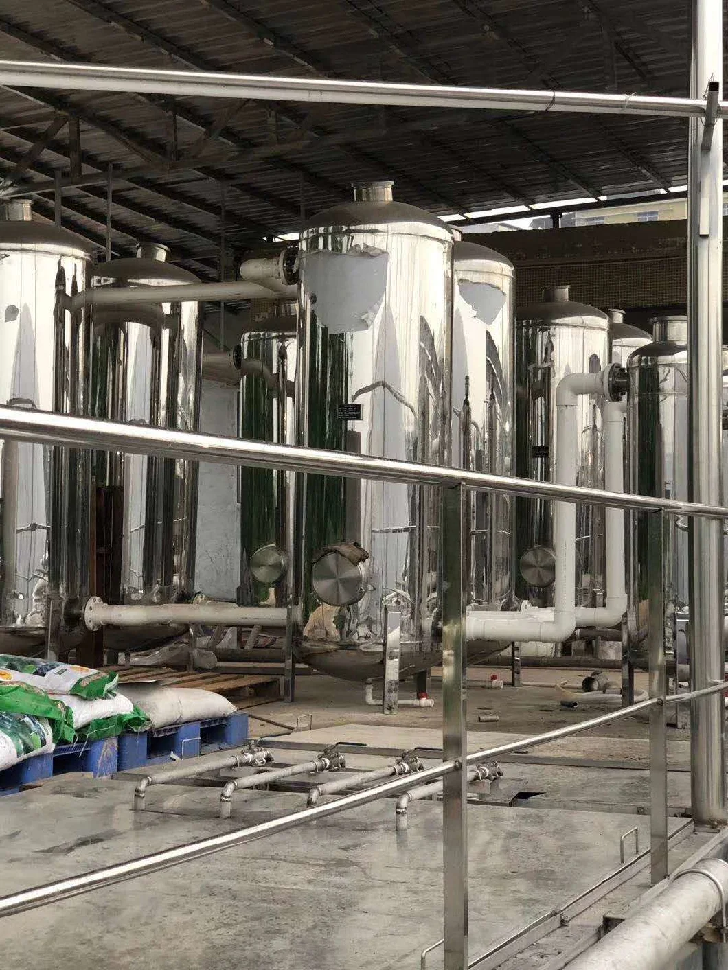 Stainless Steel Skid-Mounted Biogas Scrubber Pre-Treatment Desulfurization De-Sulphur System Purification Equipments